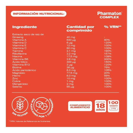 Pharmaton® Complex 60 comprimés
