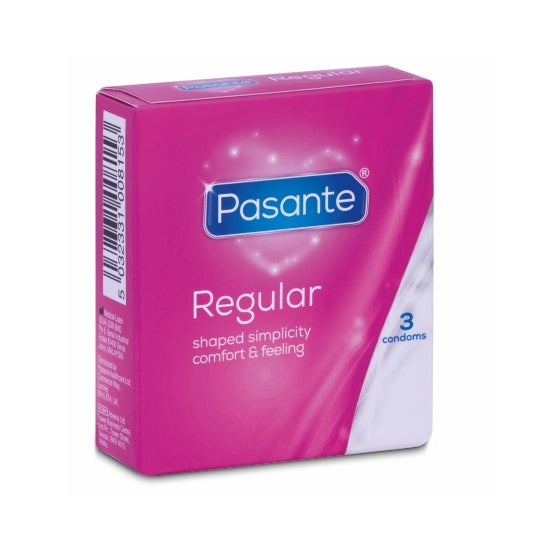 Pasante Condom Pack Regular 3 pcs