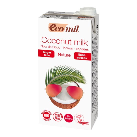 EcoMil Noix de coco Nature Bio 1 L
