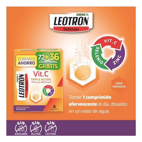 Leotron Vit C 72 + 36comp Leotron Vit C 72 + 36comp