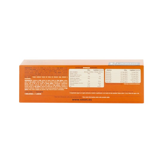 Siken Diet Biscuits à l'Orange 15 unités