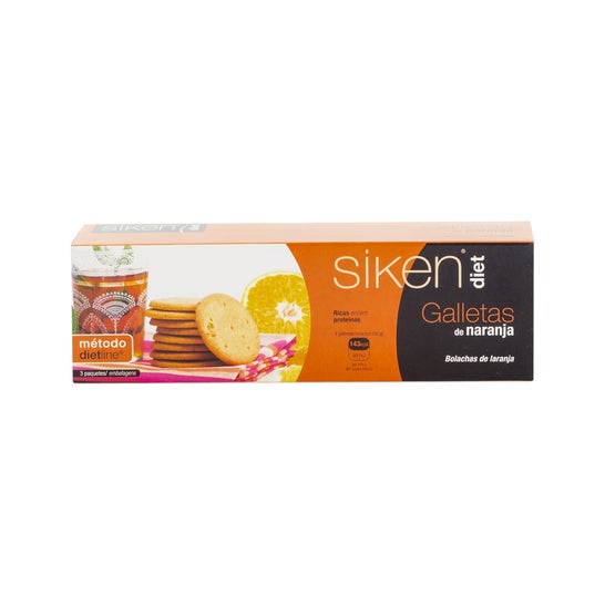 Siken Diet Biscuits à l'Orange 15 unités