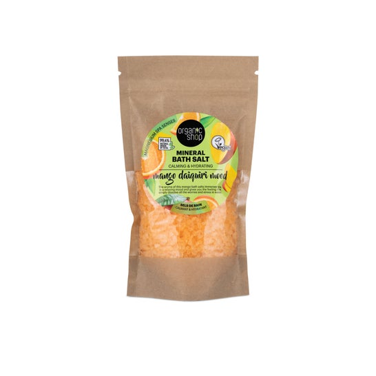 Organic Shop Sels de Bain Minéraux Mangue Daiquiri Mood 500g