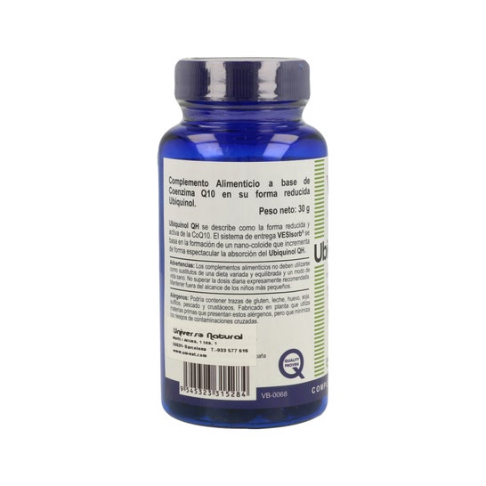 Vbyotics Ubiquinol QH 100mg 50 Perles