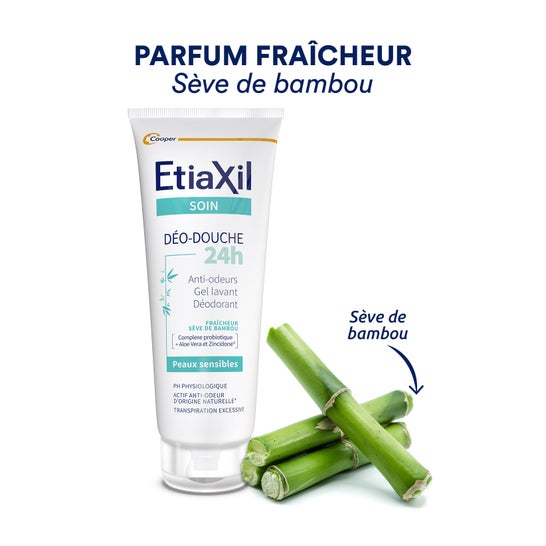 Etiaxil Soin Déo-Douche 24H Gel Lavant Déodorant 200ml