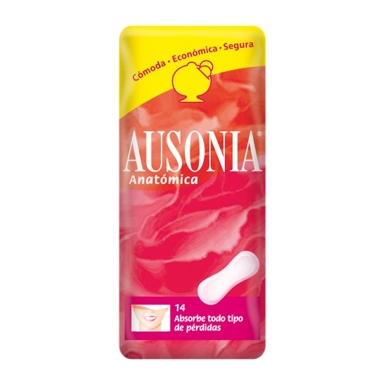 Ausonia Compresses anatomiques 14 pcs