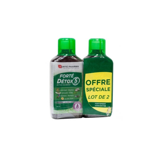 Forté Pharma Forté Détox 5 Organes 2x500ml