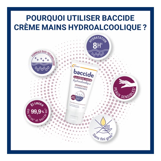 Baccide La Crème Mains Hydroalcoolique 50ml