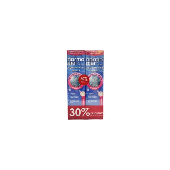 Normomar Spray Eau Mer Isotonique Force Intense 2x240 ml