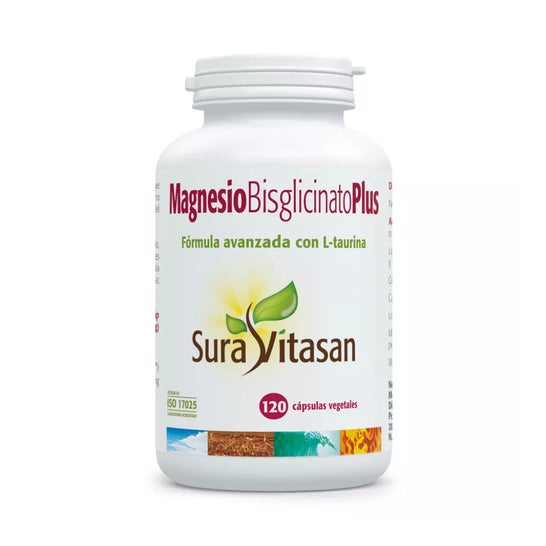 Sura Vitasan Bisglycinate de magnésium Plus 120 gélules