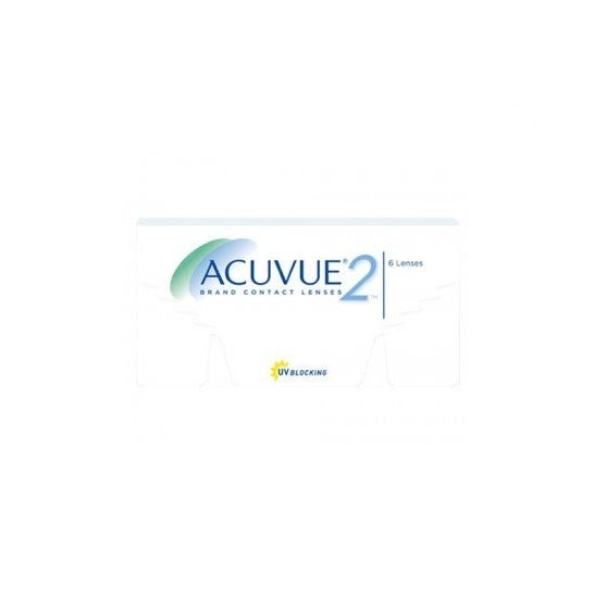 Acuvue™ 2™ courbe 8,70 dioptries +0,50 6 pcs