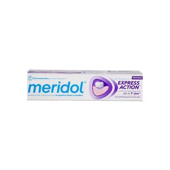 Meridol Dentifrice Action Rapide Soin des Gencives 75 ml