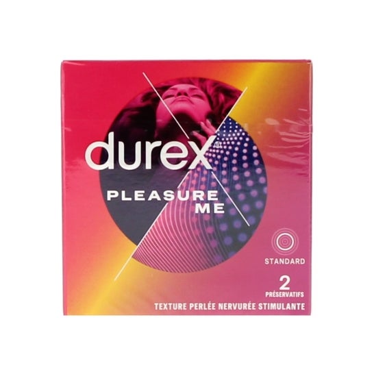 Durex Pleasure Me Préservatif 2uts