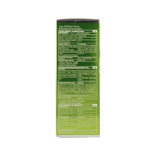Marnys Jus d'aloe vera avec sirop d'agave 500ml