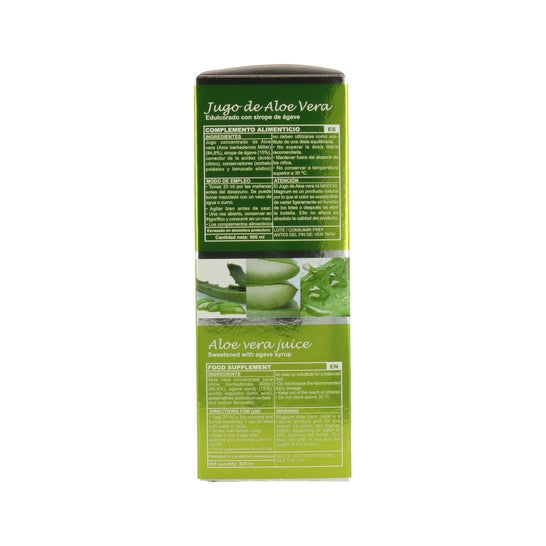 Marnys Jus d'aloe vera avec sirop d'agave 500ml