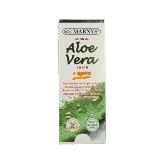 Marnys Jus d'aloe vera avec sirop d'agave 500ml