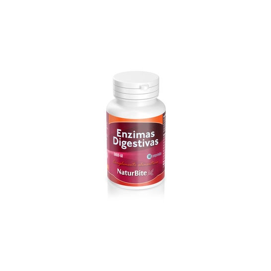 NaturBite Enzimas Digestivas Veganas 250comp