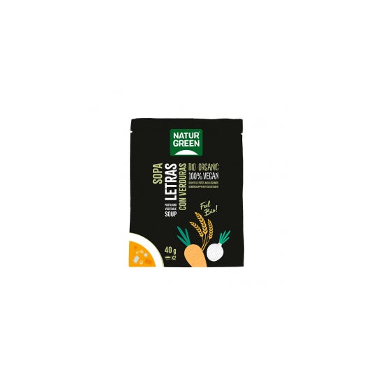 Naturgreen Lettre Ecologique Soupe de légumes 40 g