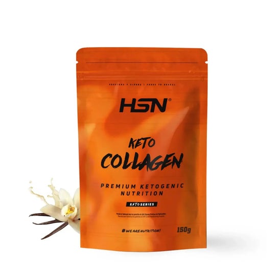 HSN Keto Colágeno Hidrolizado Bovino en Polvo Vainilla 150g