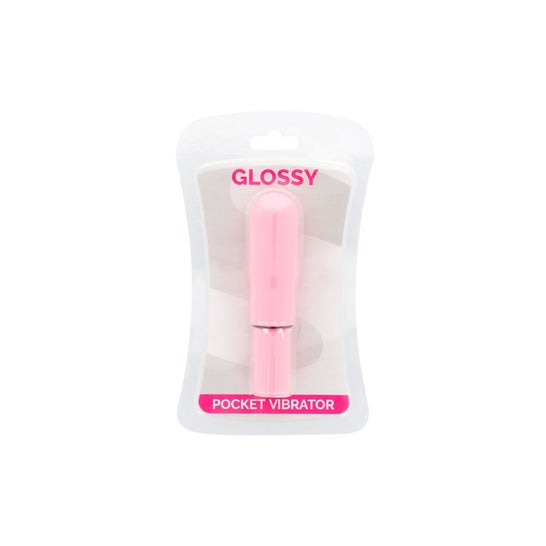 Glossy Pocket Vibrator Pink