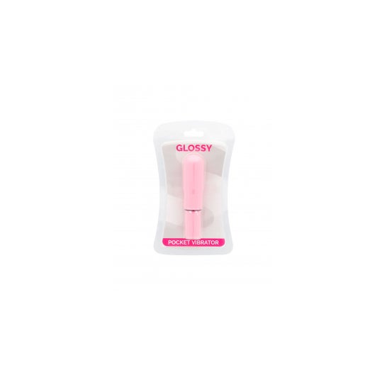 Glossy Pocket Vibrator Pink