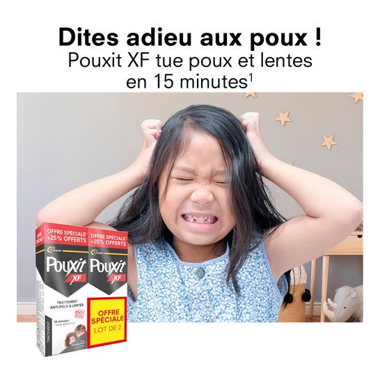 Pouxit XF Traitement Anti-Poux Et Lentes Lotion 2x250ml
