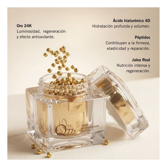 Q77 + Crème de régénération de l'or 250 ml