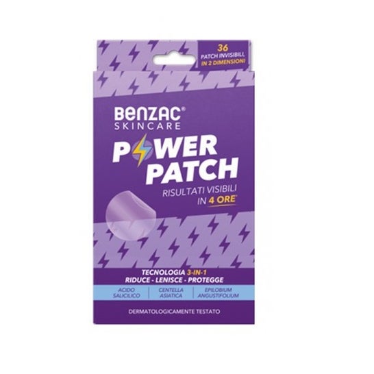 Benzacare Power Patch Acné et Boutons 36uts