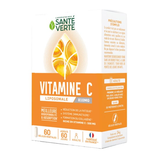 Santé Verte Vitamine C Liposomale 810mg 60 Gélules