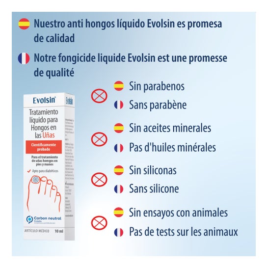 Evolsin Liquide Anti Mycose des Ongles 10ml
