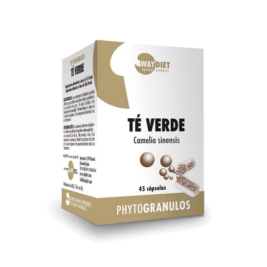 Waydiet Thé vert Phytogranules 45caps