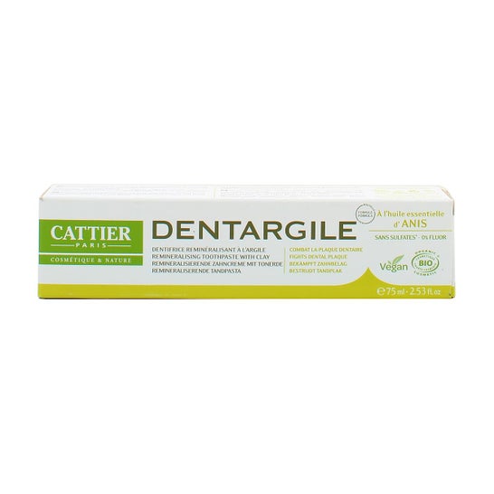 Cattier Dentargile Dentifrice Anis 75 ml