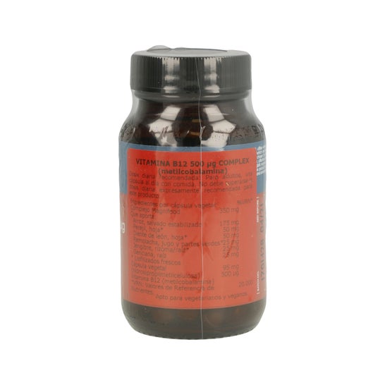 Terre-Neuve Vitamine B12 500 Ui Complex (méthylcobalamine) 50 Capsules