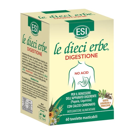 Esi le Dieci Erbe Digestione 60caps