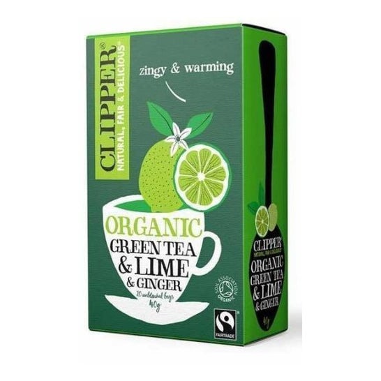 Cupper Th Vert Citron Vert et Gingembre 20 Sachets