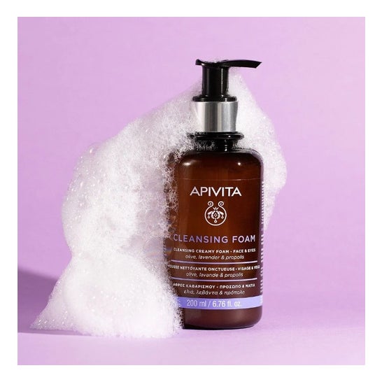 Apivita Mousse Nettoyante Visage-Eyeux 300ml