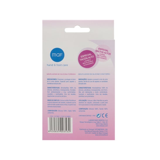 Sindolor mini semelle intérieure en silicone végétale 1 pc