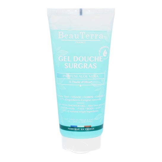 BeauTerra Gel Douche Surgras Aloe Vera 200ml