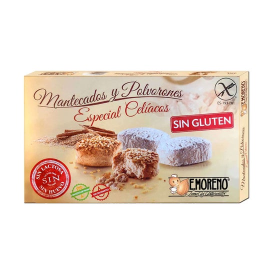 E.Moreno Mantecados et Polvorones Sans Gluten Bio 400g