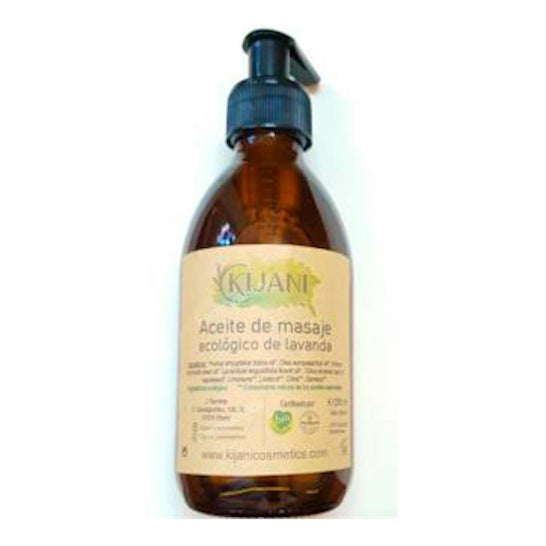 Kijani Huile de massage à la lavande 250 ml