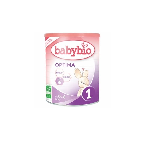 Babybio Optima 1 lait pour nourrissons 1er age bio 800g