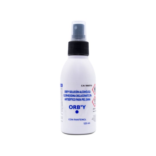 Orb'Y Solution désinfectante alcoolique Chlorhexidine 125 ml