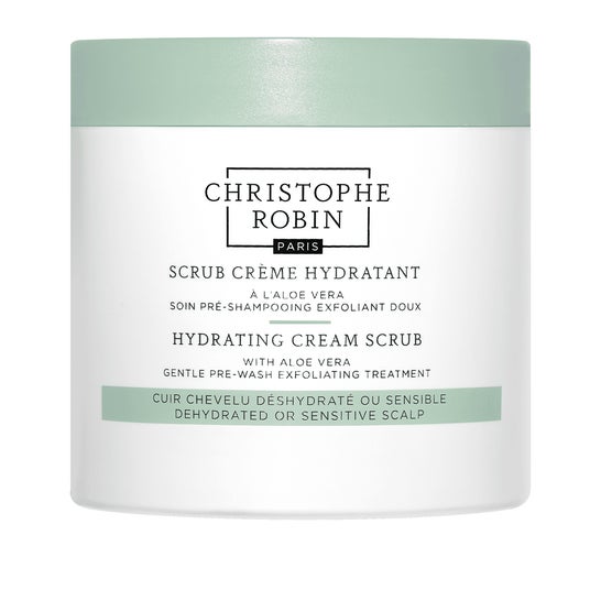 Christophe Robin Hydrating Cream Scrub with Aloe Vera 250ml