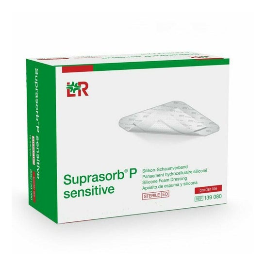 Suprasorb P Sensitive Border Lite 10x10cm 10 Unités