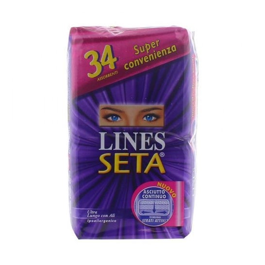 Lines Seta Ultra Long avec Ailes 34uts