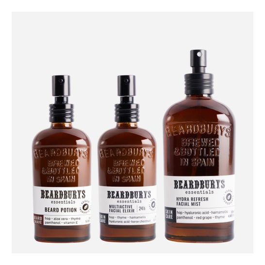 Beardburys Essentials Kit Soin Complet Visage Barbe
