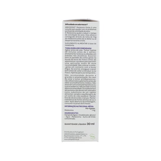 Arkopharma Arkosueño Melatonin Gouttes 30ml