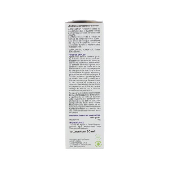 Arkopharma Arkosueño Melatonin Gouttes 30ml