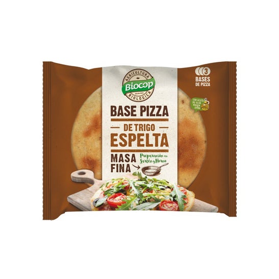 Biocop Base de Pizza de Trigo Espelta Masa Fina 390g