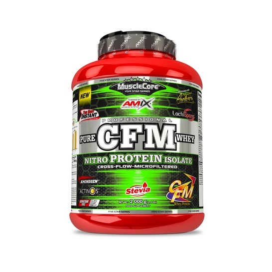 Amix MuscleCore CFM Nitro Protein Isolated Milk Vainilla 2kg